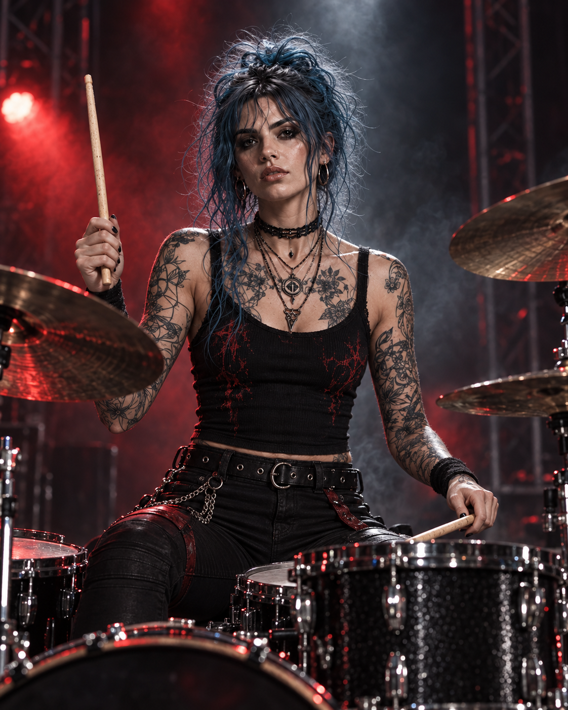 Alexis Hendrix, Drummer